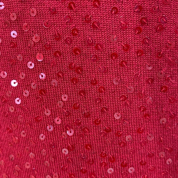 BCBGMaxAzria Sequin Halter Style Top - Picture 7 of 9